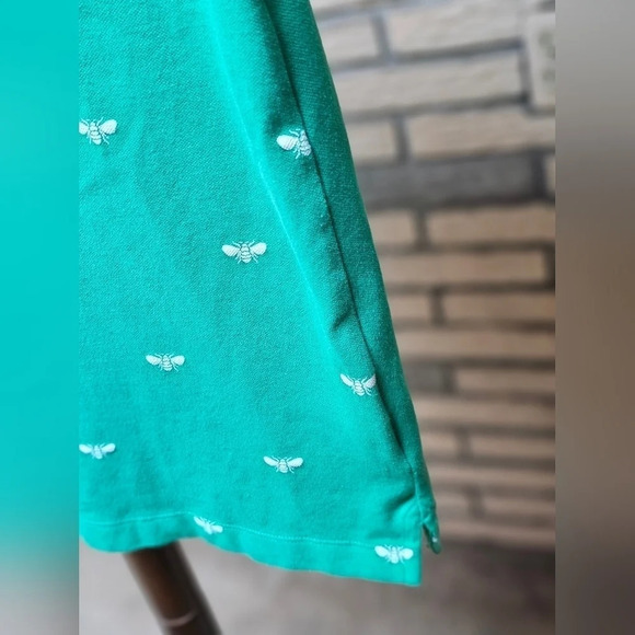 Lands End Polo Sz Lg 14/16 adorable with bees on it - Picture 3 of 11